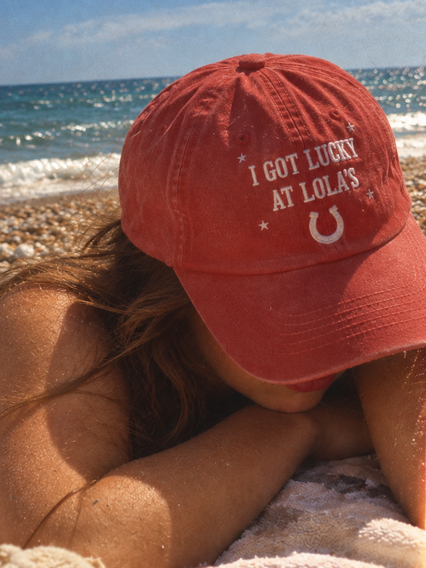 I got Lucky at Lola’s hat