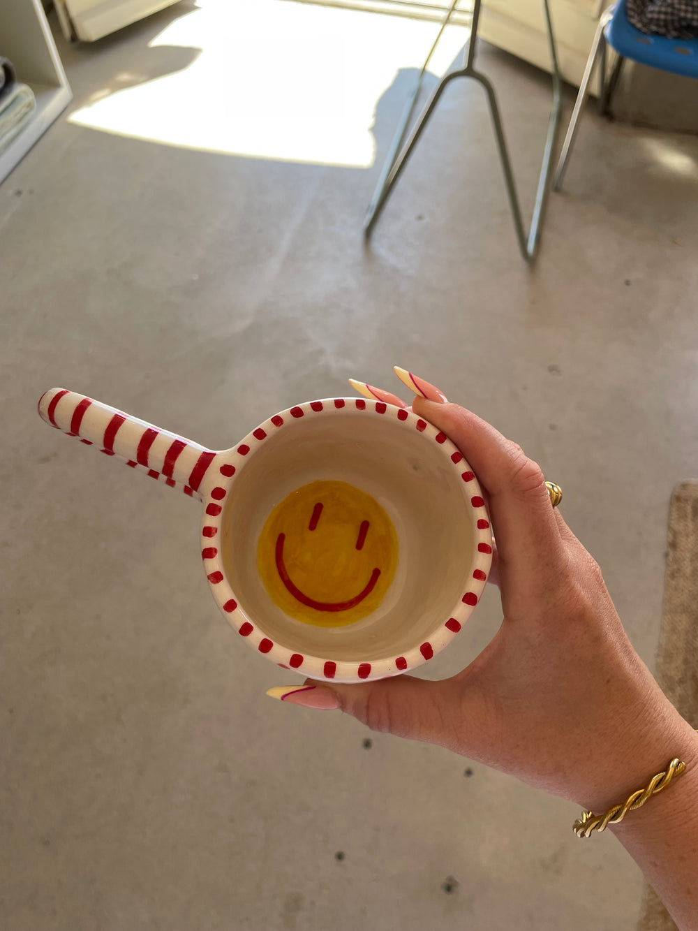 Smiley Handmade Mug