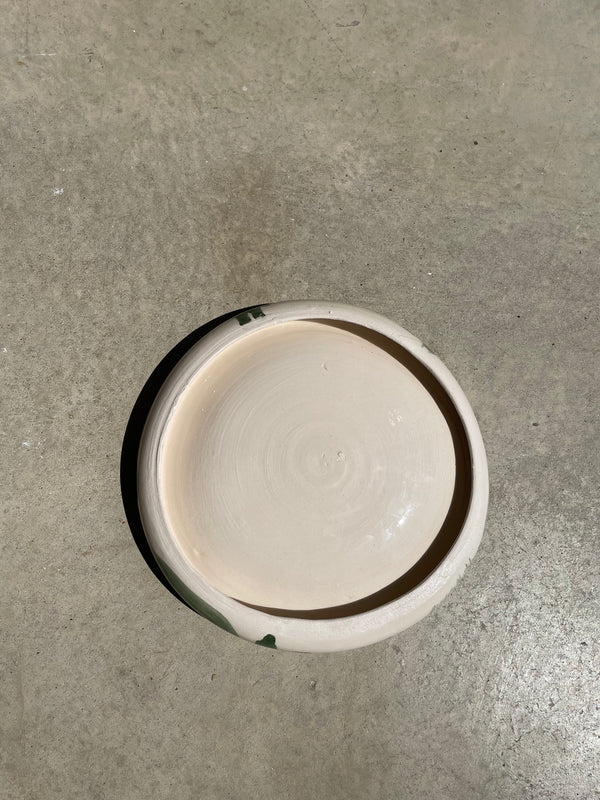 Handmade Chunky Pickle Plate by Prop Ceramics