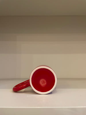 Handmade Red Ceramic Mug