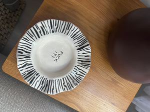 Fuck it Trinket Dish Plate