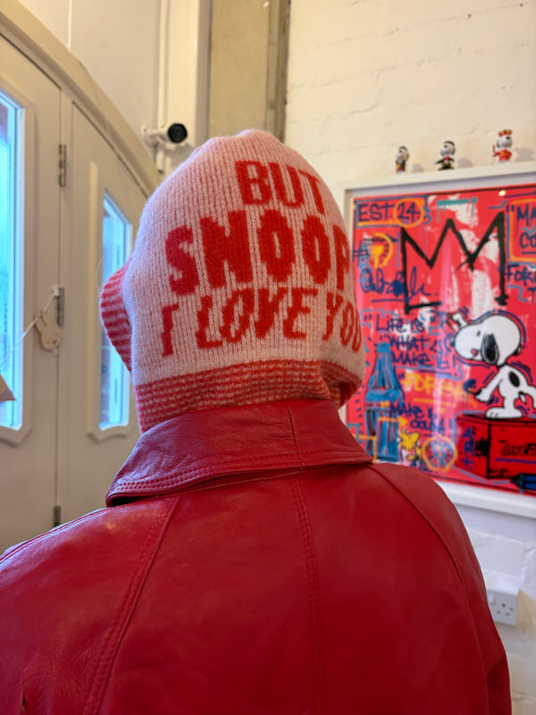Wool Snoopy Bonnet