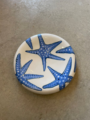 Handmade Starfish Ceramic Plate