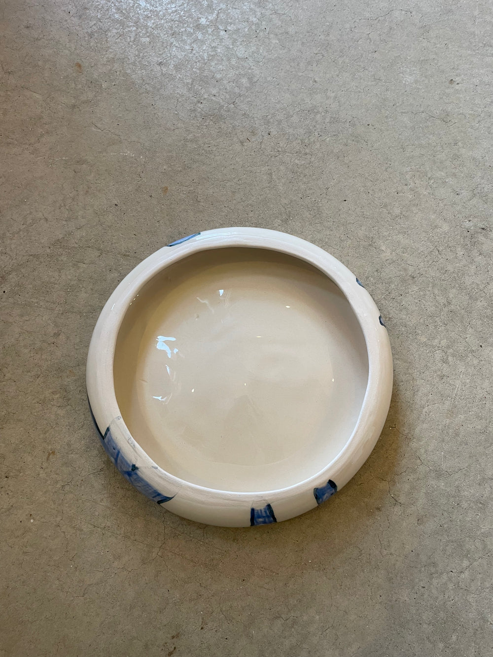 Handmade Starfish Ceramic Plate