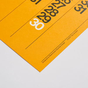 V Calendar 2026 Yellow