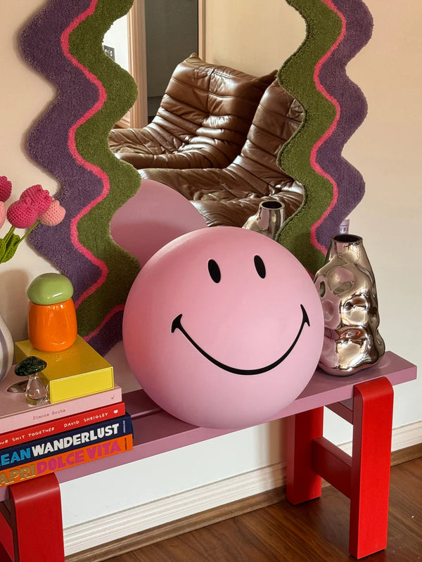 Smiley XL Pink High Light Lamp