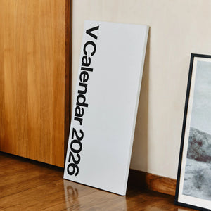V Calendar 2026 Black
