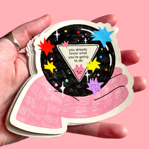 Magic 8 Ball Sticker