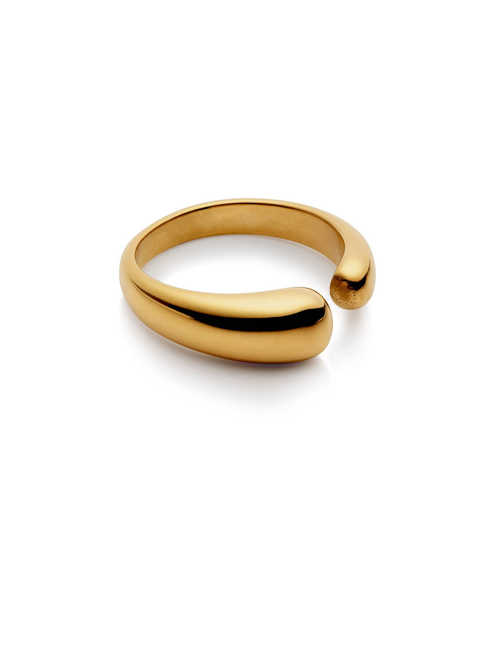 Waterproof Gold Dome Ring