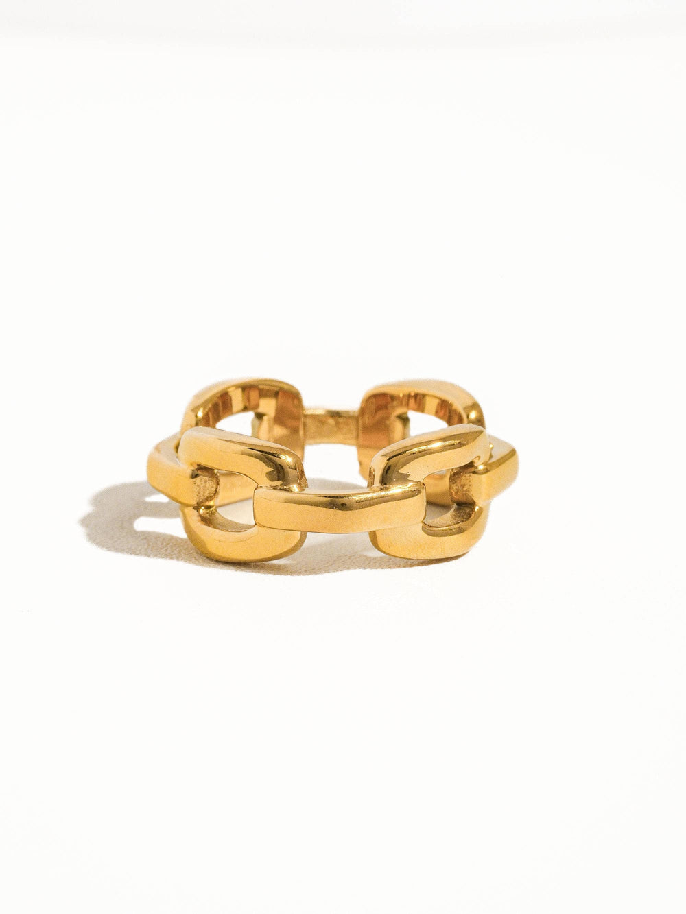 Brooklyn Gold Stack Braided Non-Tarnish Ring