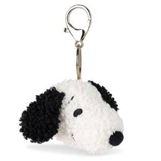 Bon Ton Toys Snoopy ECO Tiny Teddy Cream Plush Keychain Bag charm