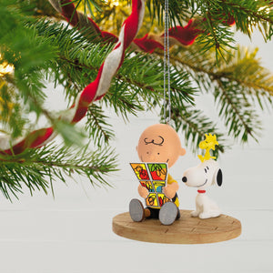 PEANUTS™ Ornament Charlie Brown, SNOOPY & WOODSTOCK Comic