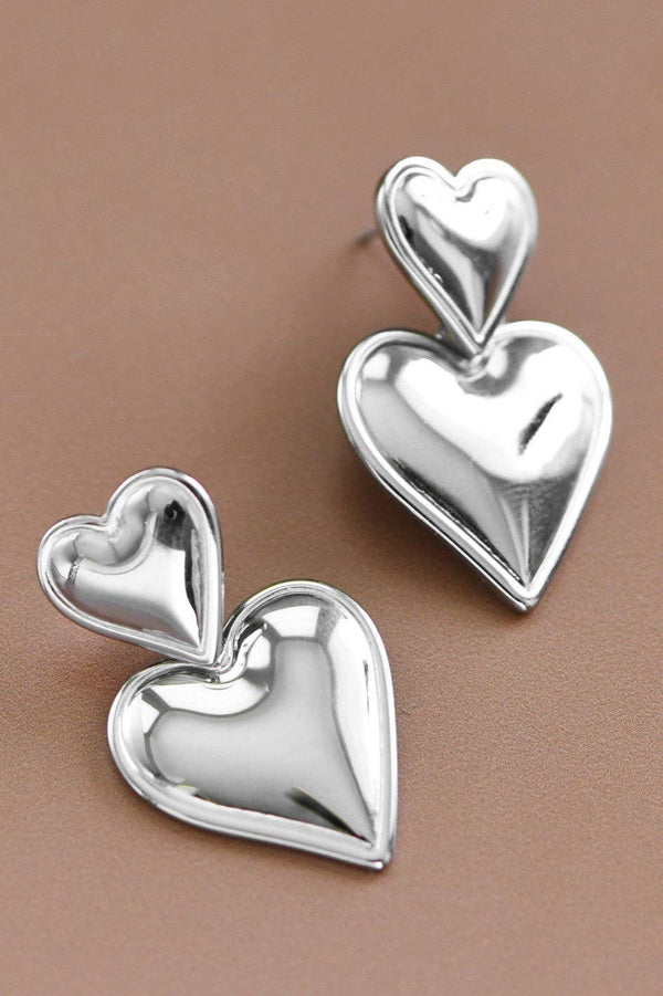 Tarnish-Resistant Waterproof Stainless Steel Drop Earrings