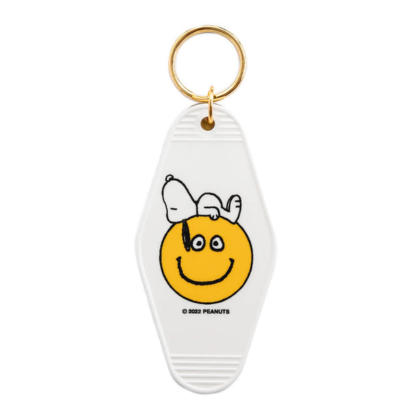 3P4 x Peanuts® - Snoopy Smiley Key Tag