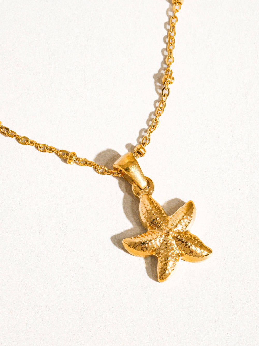Gold Plated & Non-Tarnish Star Necklace
