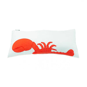 Helio Ferretti Double Sided Red Lobster Cushion