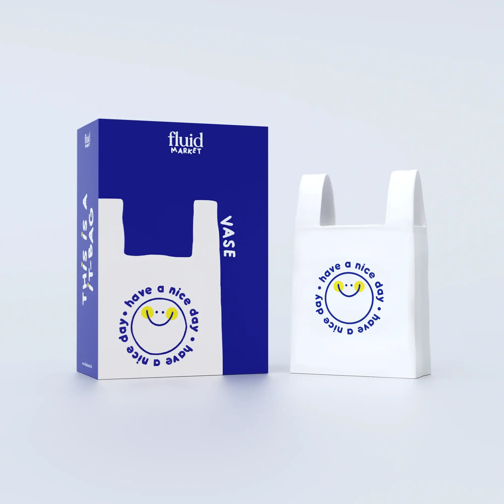 Have a Nice Day Bag Vase