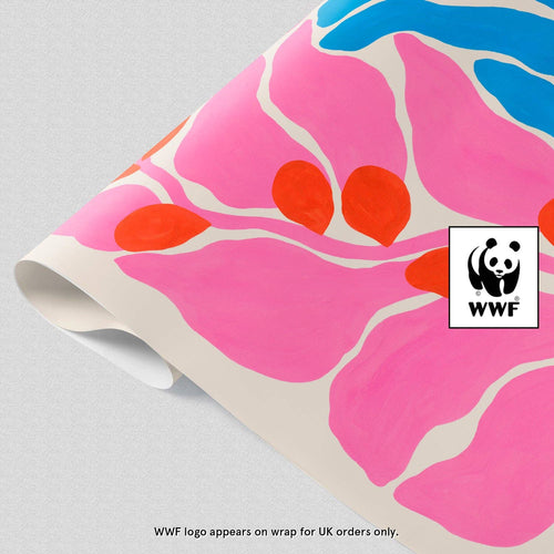 Kelp and Seagrass Gift Wrap by Liv Lee x WWF