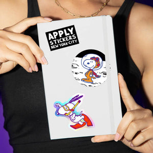 Moon Snoopy - Die-Cut Sticker