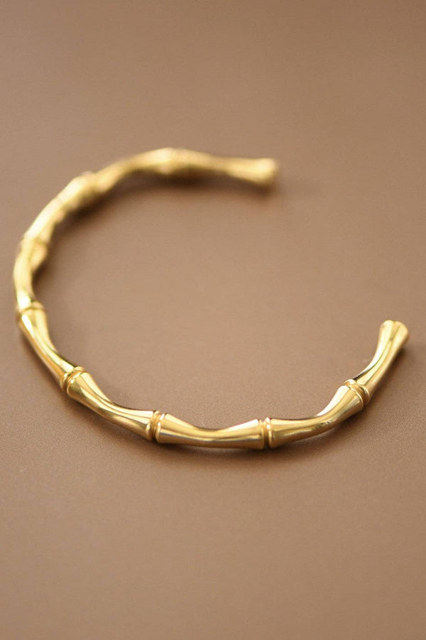 18K Gold Plated Waterproof Stainless Steel Cuff
