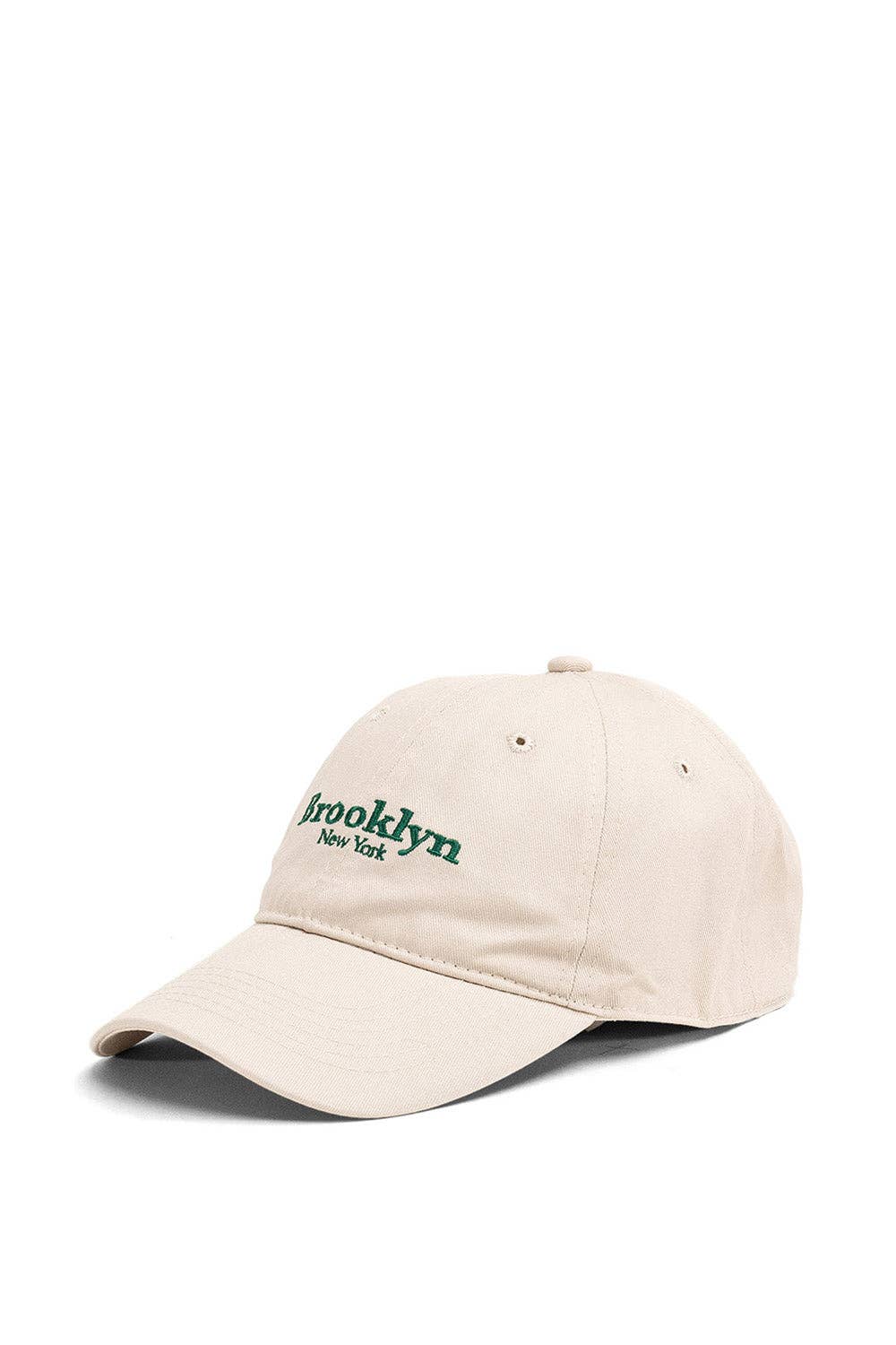 Brooklyn Baseball Cap in Beige