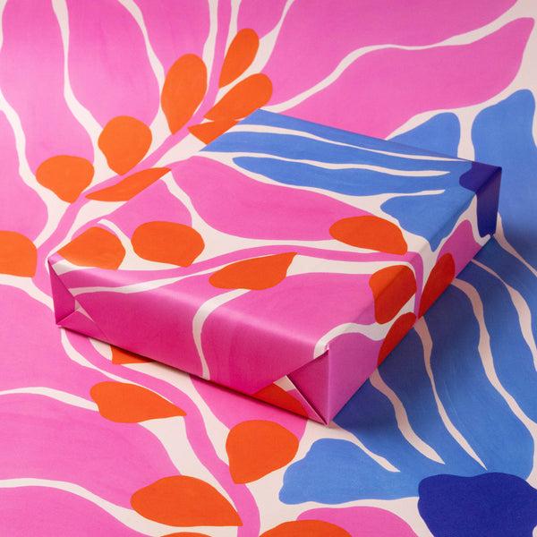 Kelp and Seagrass Gift Wrap by Liv Lee x WWF