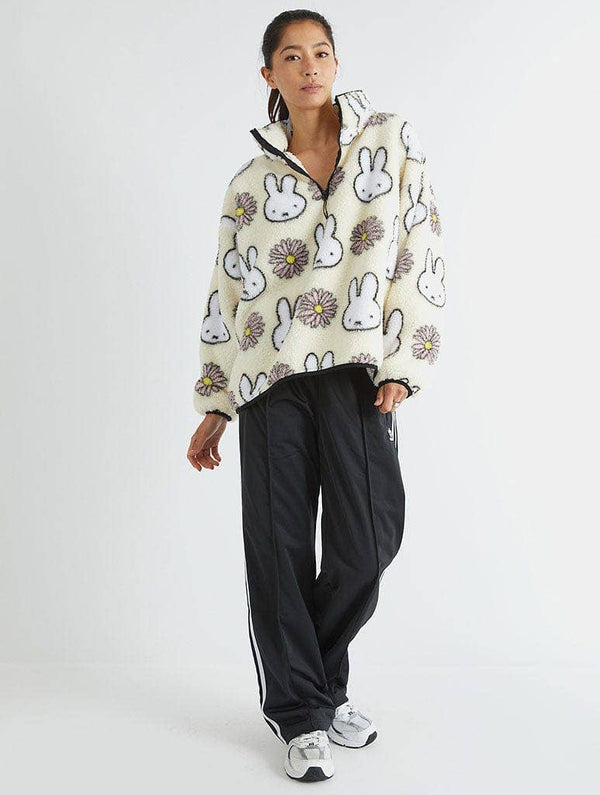 Miffy x Skinnydip Flower Longline Fleece