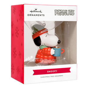 Collectable PEANUTS™ SNOOPY with Hot Chocolate Ornament