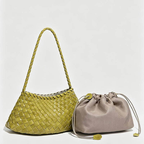 Woven Shoulder Bag