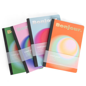 Helio Ferretti Bonjour Collective - A5 Notebook Light Blue