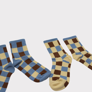 Retro Checkered Socks