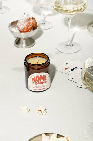 HOME COMING / 170 ml / 45-50 Hours Amber Glass Jars