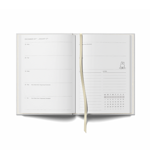 Miffy 2027 A5 Diary - Week-to-View - Miffy Trio