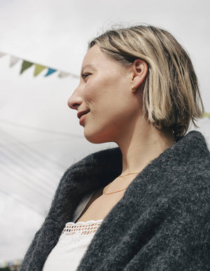 Waterproof Gold Small Hoop Earrings