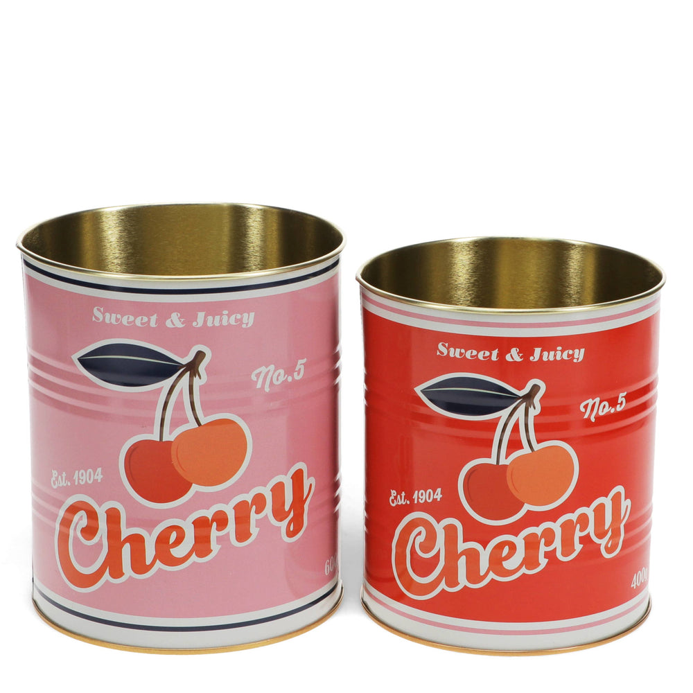 Cherry Tins (set of 2)