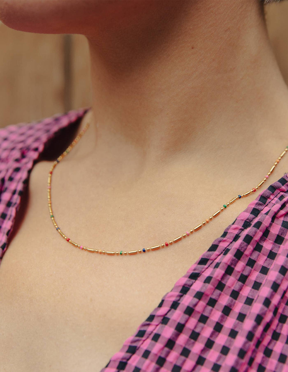 Waterproof Bead Necklace