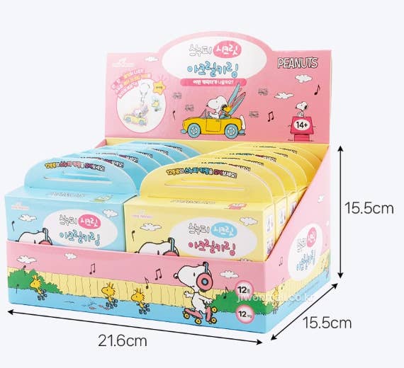Snoopy Secret Double Acrylic Keyring Random Box