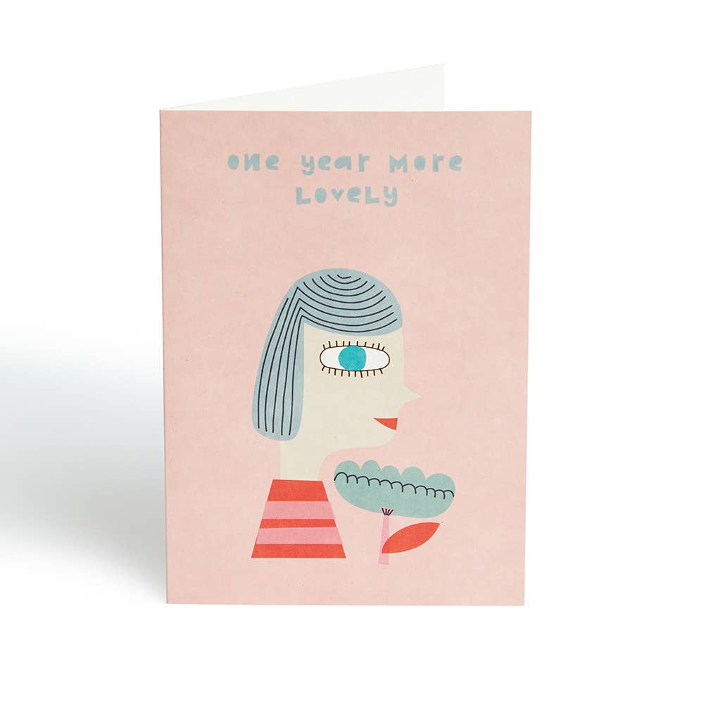 One Year More Lovely Card