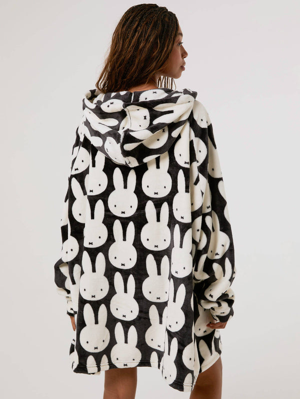 Miffy x Skinnydip Black Blanket Hoodie