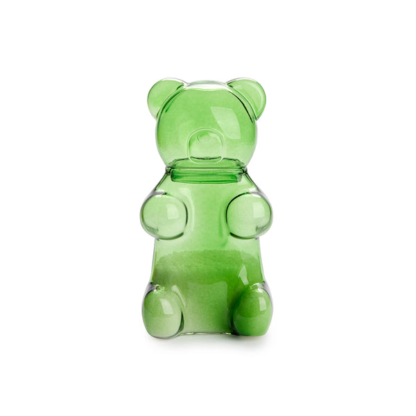 Glass Gummy Bear Sugar Bowl