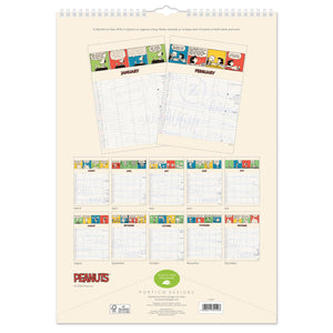 Peanuts 2027 A3 Family Calendar