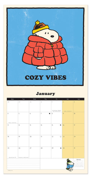 2027 Snoopy Square  Calendar