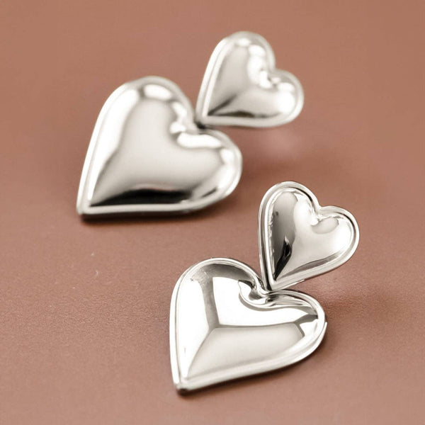 Tarnish-Resistant Waterproof Stainless Steel Drop Earrings