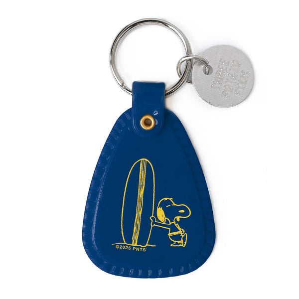 3P4 x Peanuts® - Snoopy Surf Saddle Keychain (Blue)