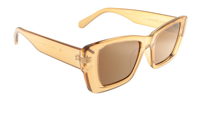 Chloe Amber Rectangular Sunglasses