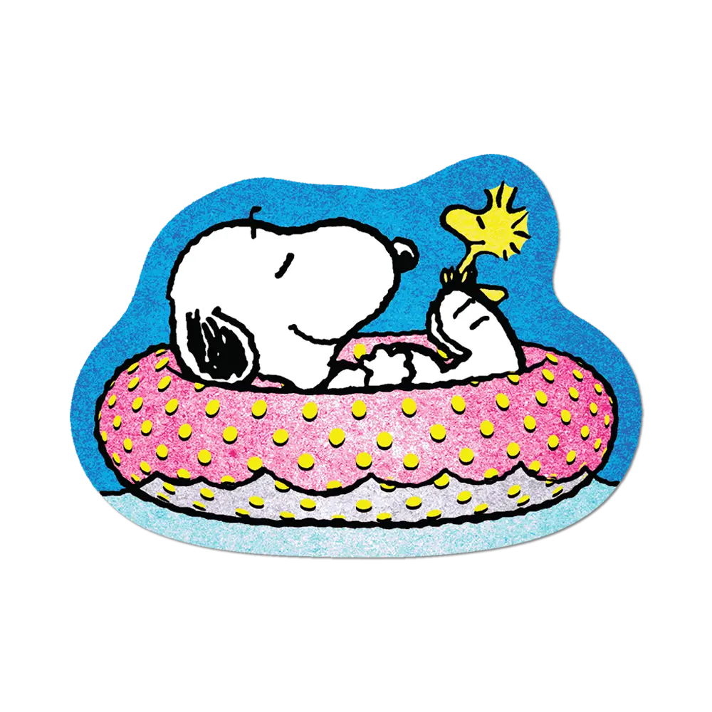 Floating Snoopy by Peanuts - Die-Cut Sticker (Vacation)