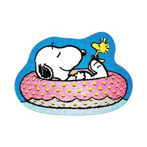 Floating Snoopy by Peanuts - Die-Cut Sticker (Vacation)