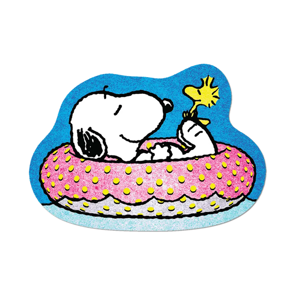 Floating Snoopy by Peanuts - Die-Cut Sticker (Vacation)