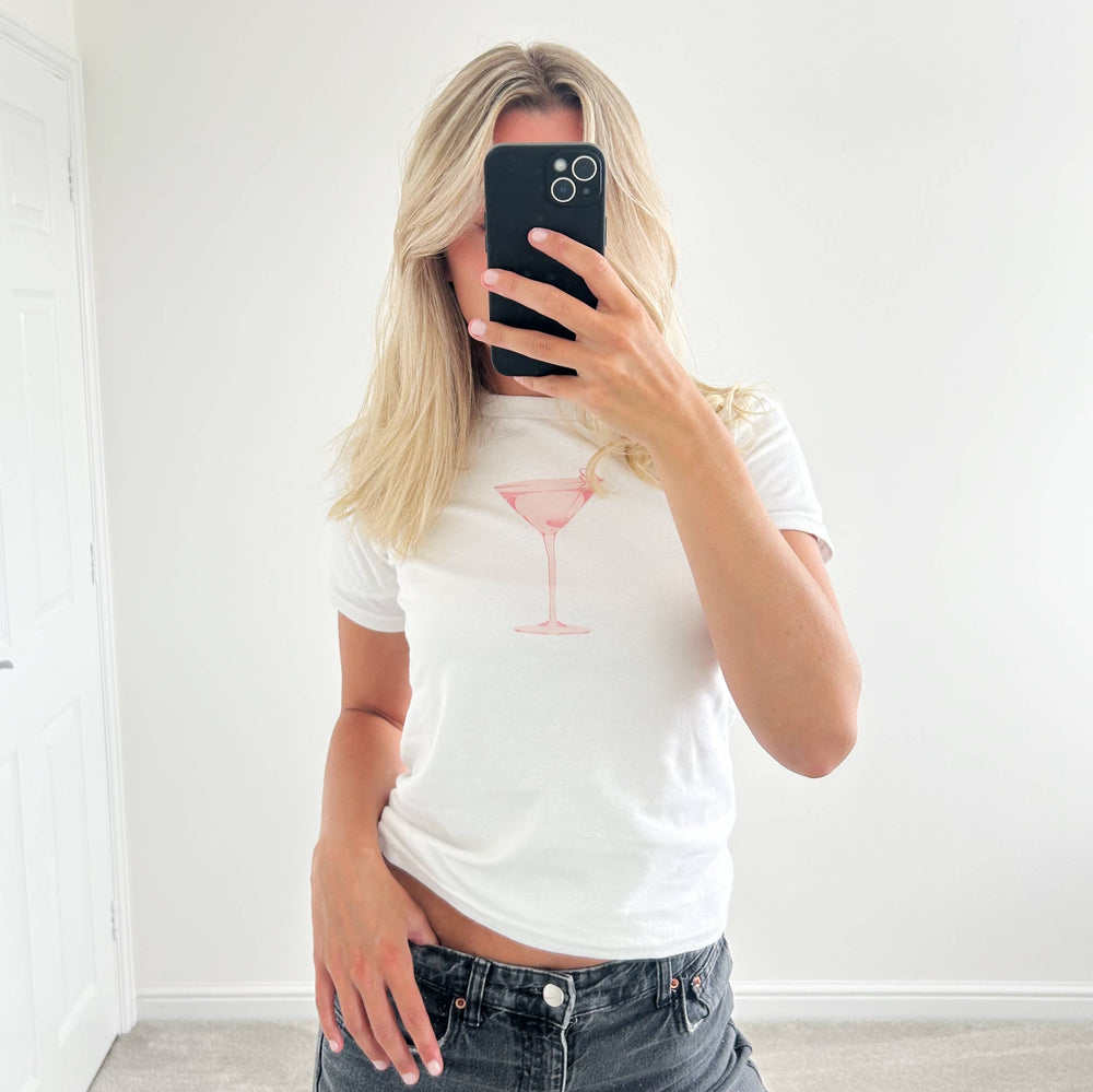 Martini Baby Tee