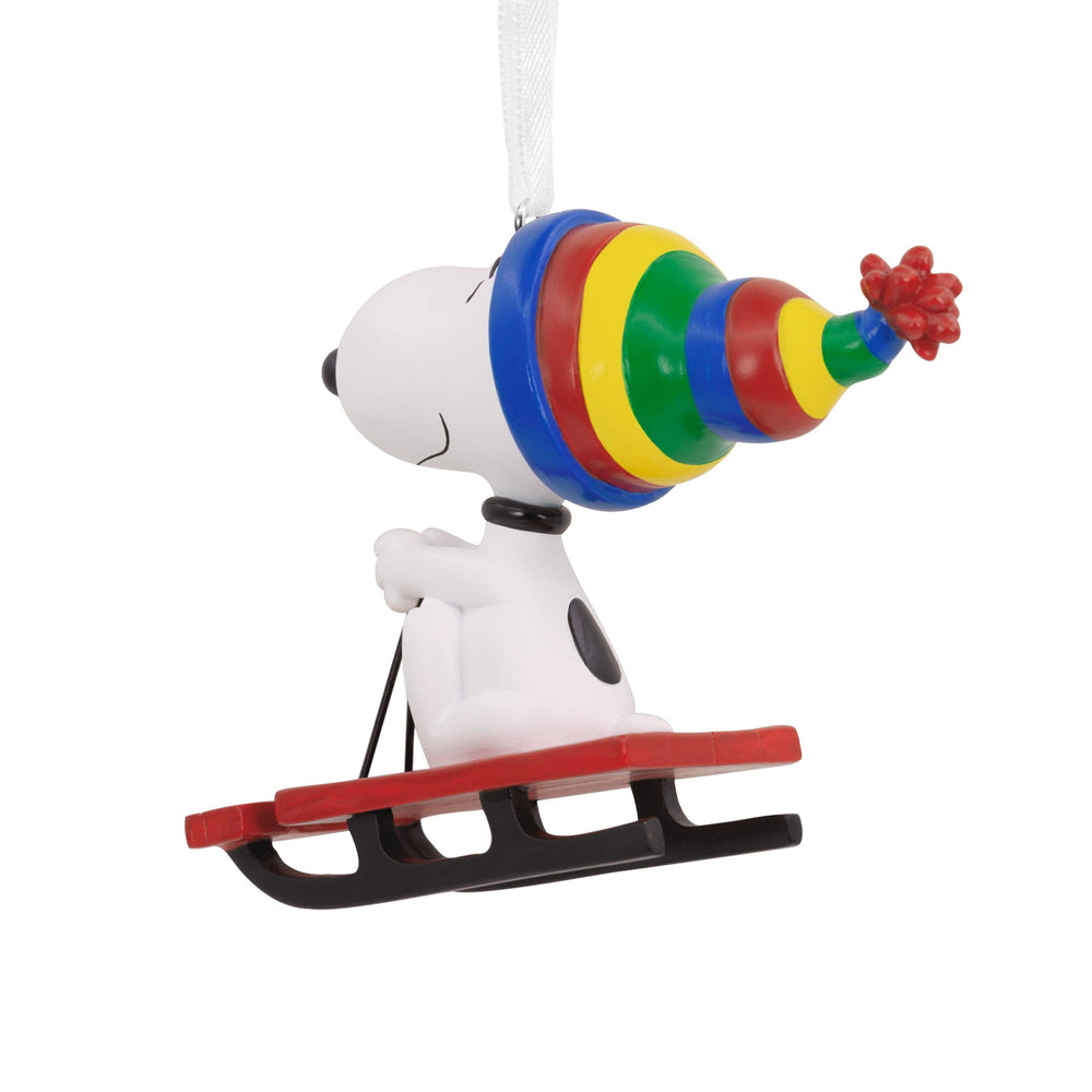 Collectable Peanuts™ - Snoopy On Sled Ornament